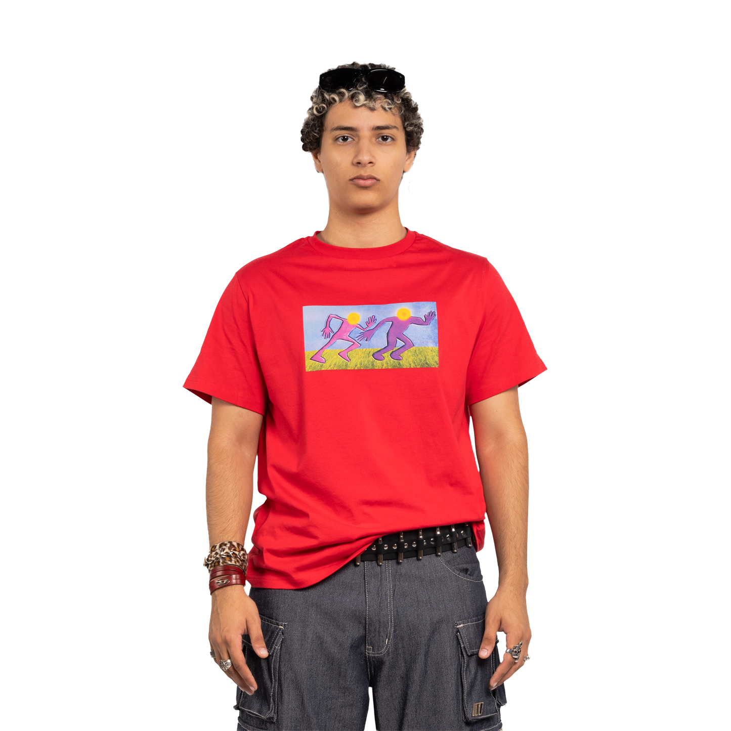 Running Tee - Red