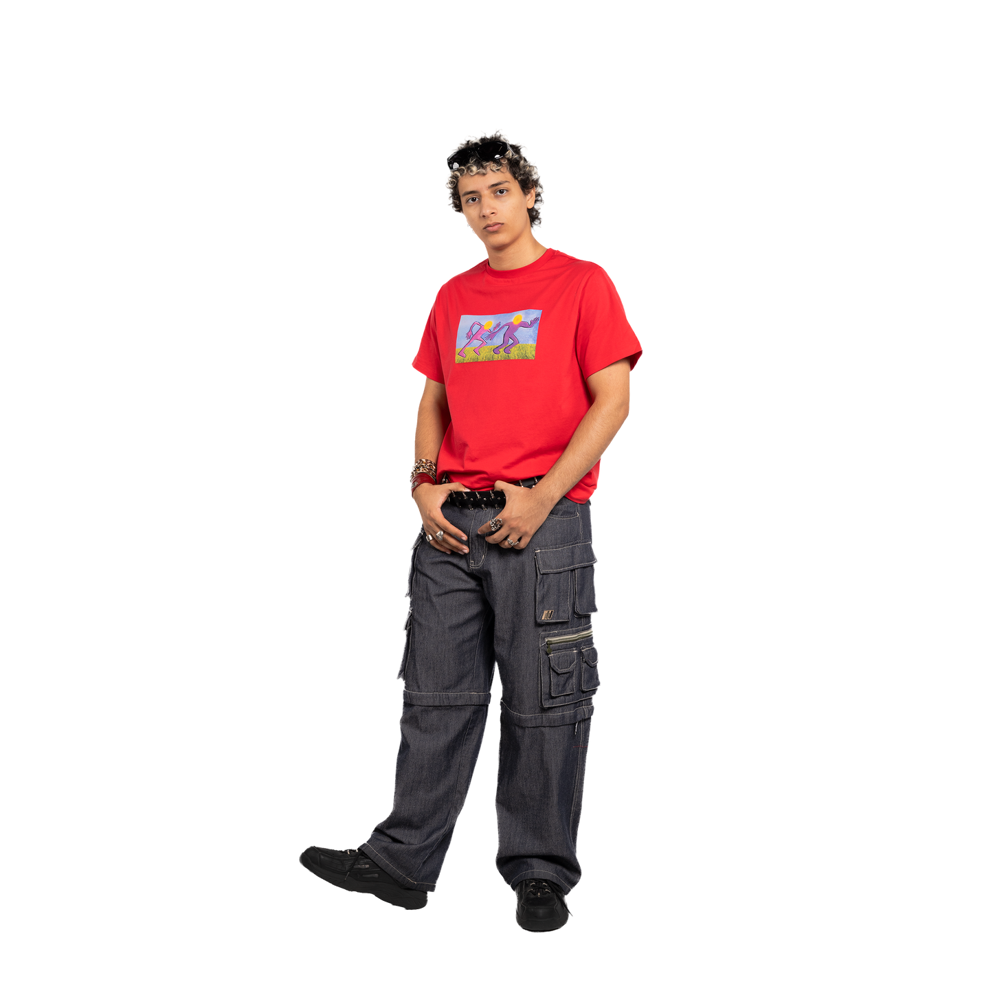 Running Tee - Red