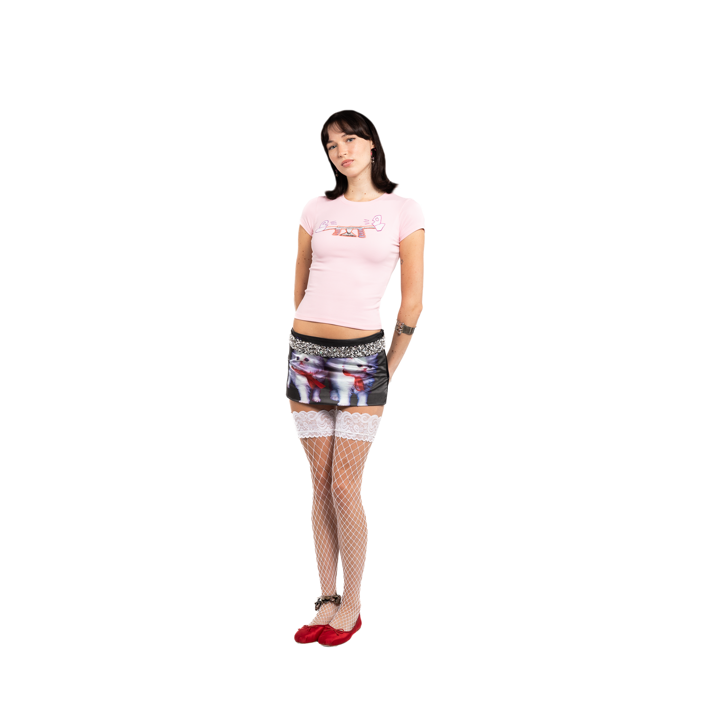 Seesaw Baby Tee - Pink