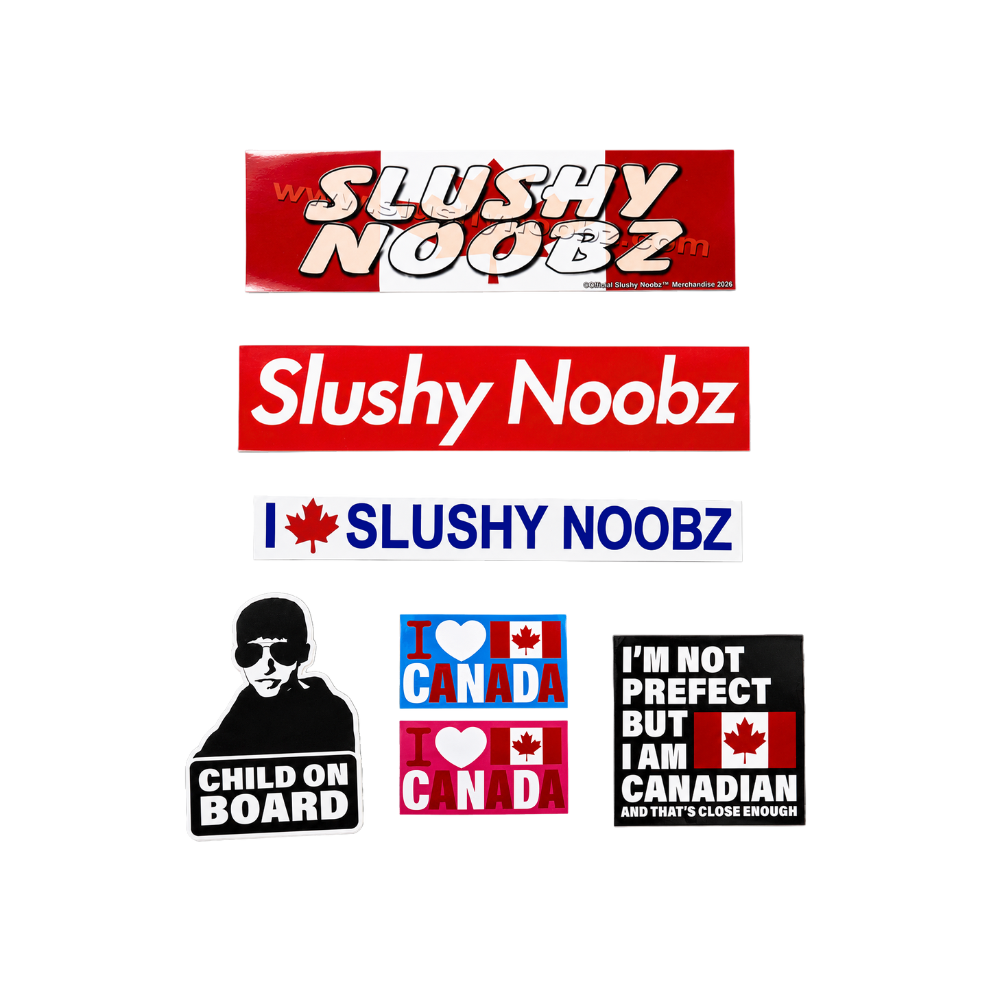 Bumper Sticker Pack