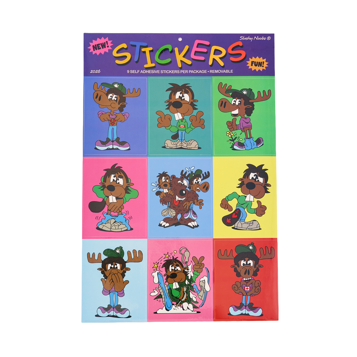 Mascot Sticker Sheet