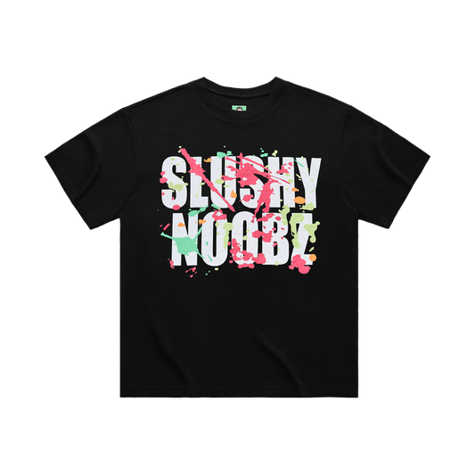 Splatter Tee - Black