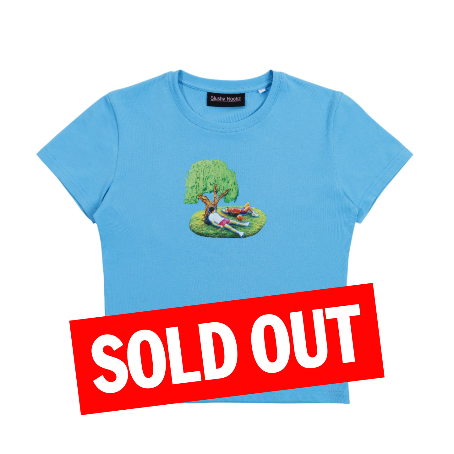 Tree Baby Tee - Blue