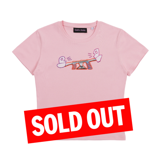 Seesaw Baby Tee - Pink